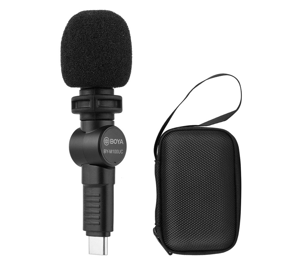 Микрофон Boya BY-M100UC, всенаправленный, USB Type-C от Яркий Фотомаркет