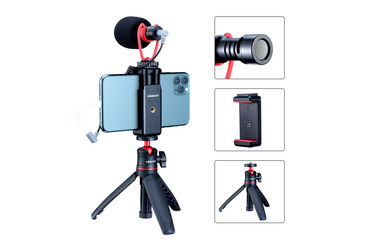 Комплект Ulanzi Smartphone Video Kit 2, (трипод, держатель, микрофон)