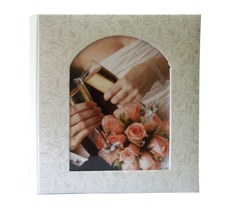 Фотоальбом Mpa Фотоальбом MA магнитный 23x28 см 50 листов Свадьба, французское окно