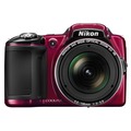 Компактный фотоаппарат Nikon Coolpix L830 красный
