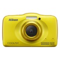 Компактный фотоаппарат Nikon Coolpix S32 желтый + рюкзак