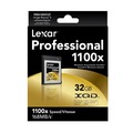 Карта памяти Lexar XQD 32Gb  Professional 1100X (168MB/s)