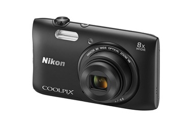 Компактный фотоаппарат Nikon Coolpix S3600 черный