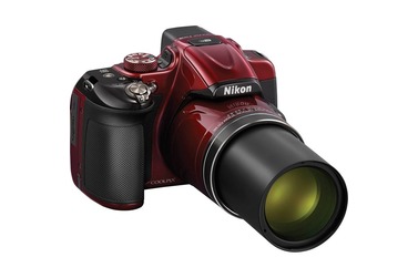 Компактный фотоаппарат Nikon Coolpix P600 красный