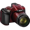 Компактный фотоаппарат Nikon Coolpix P600 красный