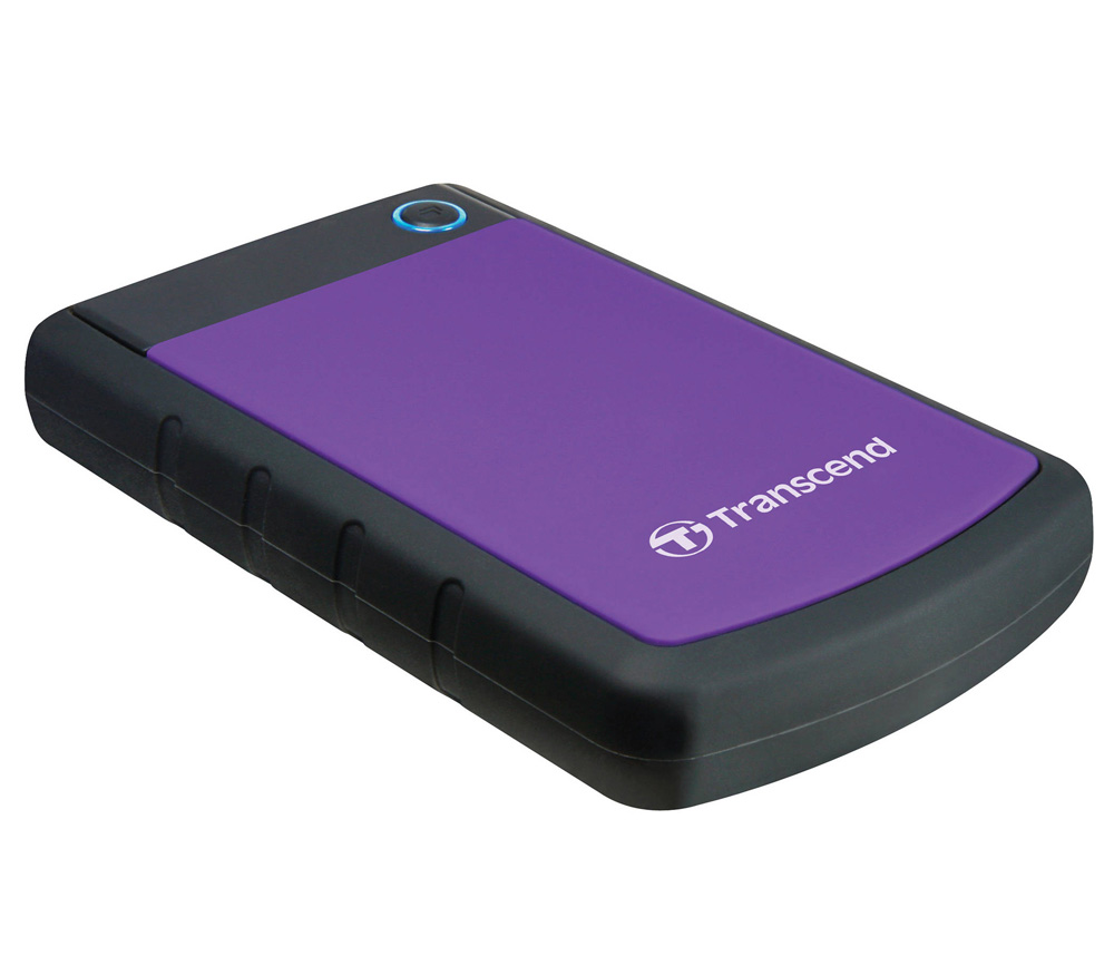 Внешний HDD диск Transcend StoreJet 25H3 USB 3.0 1TB, пурпурный