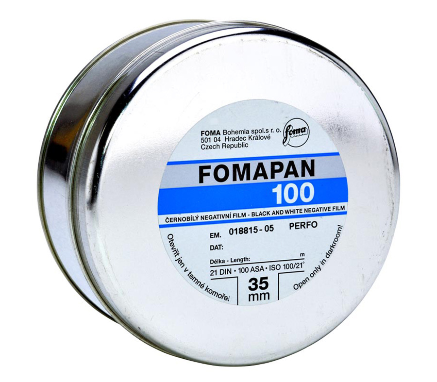Фотопленка Foma PAN 100 35mm, 30.5 м