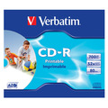 Диск Verbatim CD-R  700 Мб DL+ 52х Slim Photo Printable
