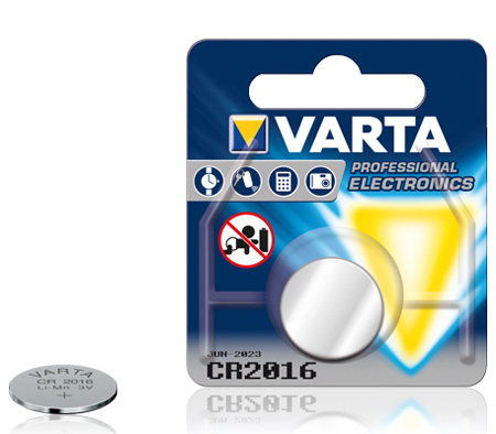 Батарейка Varta CR2016 3V, 1 шт.