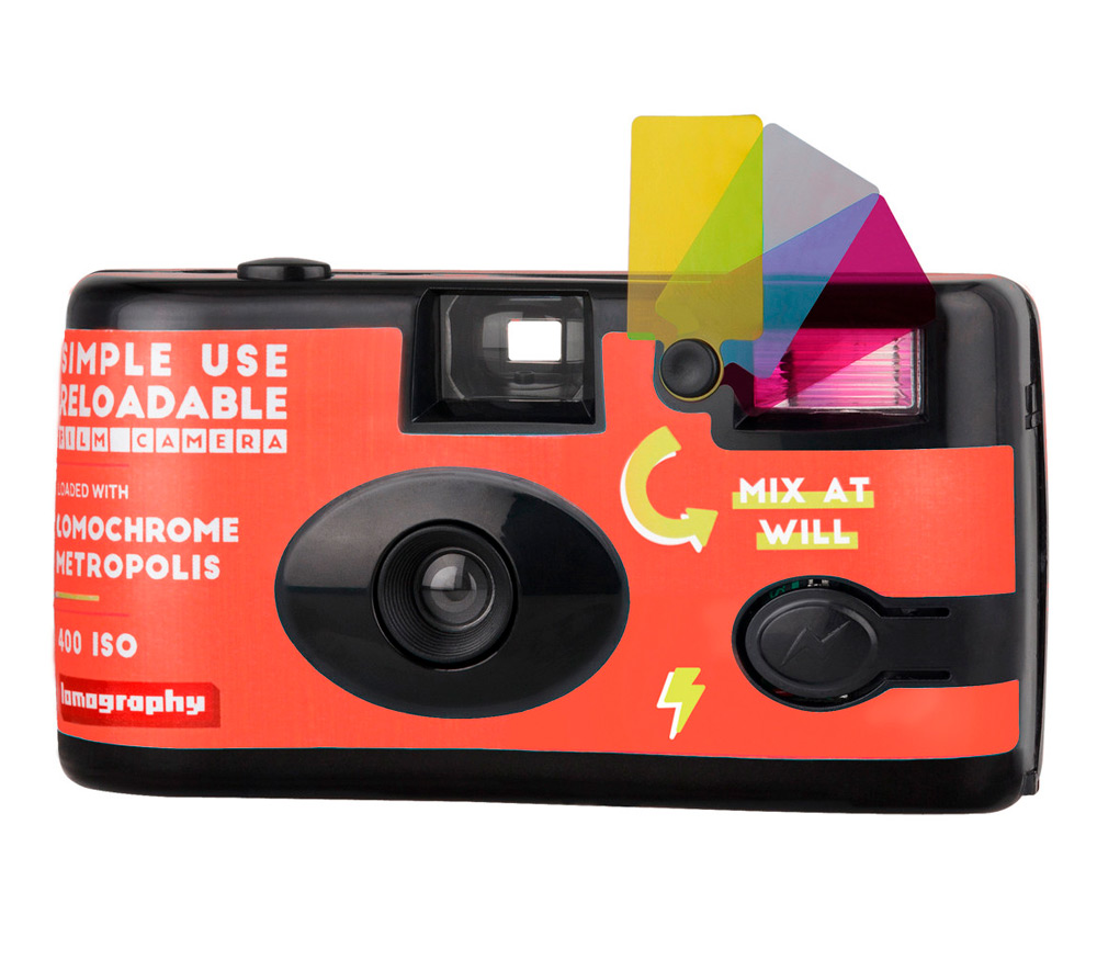 Пленочный фотоаппарат Lomography Simple Use Camera 400/27 Metropolis