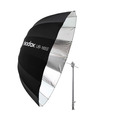 Зонт Godox UB-165S параболический, серебристый, 165 см