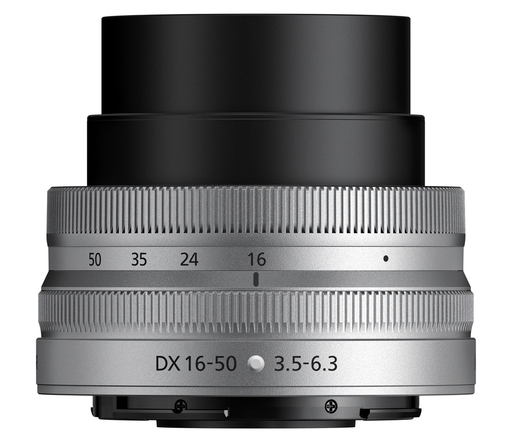 Nikkor Z 16-50mm f/3.5-6.3 VR DX, серебристый