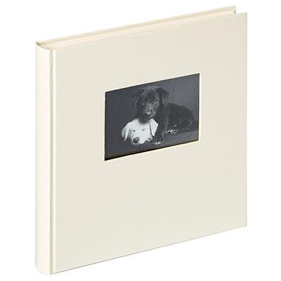 Фотоальбом Walther Фотоальбом  классический 30x30 см 50 страниц CHARM, белый с окошком, белые страницы