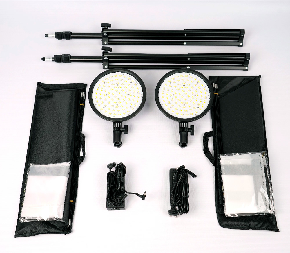 ET-LED572R Kit, светодиодный, 2х50 Вт, 3200 - 5600К