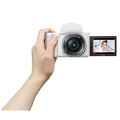 Беззеркальный фотоаппарат Sony ZV-E10 kit 16-50mm, белый