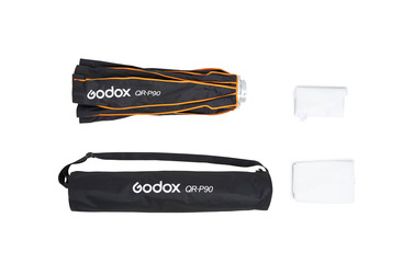 Софтбокс Godox QR-P90 параболический, быстроскладной, 90 см