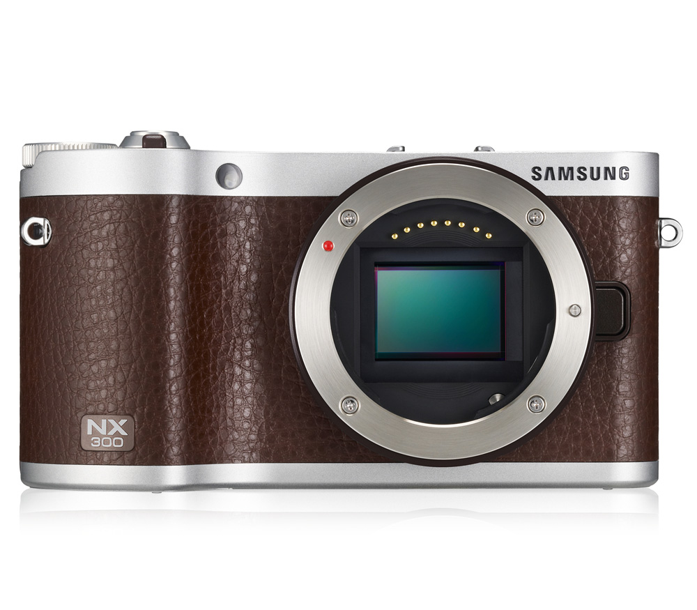 Компактный фотоаппарат Samsung NX300 Body brown + PS Lightroom 4
