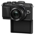 Беззеркальный фотоаппарат Olympus Pen E-PL7 Pancake Zoom Black kit (+ 14-42 EZ)