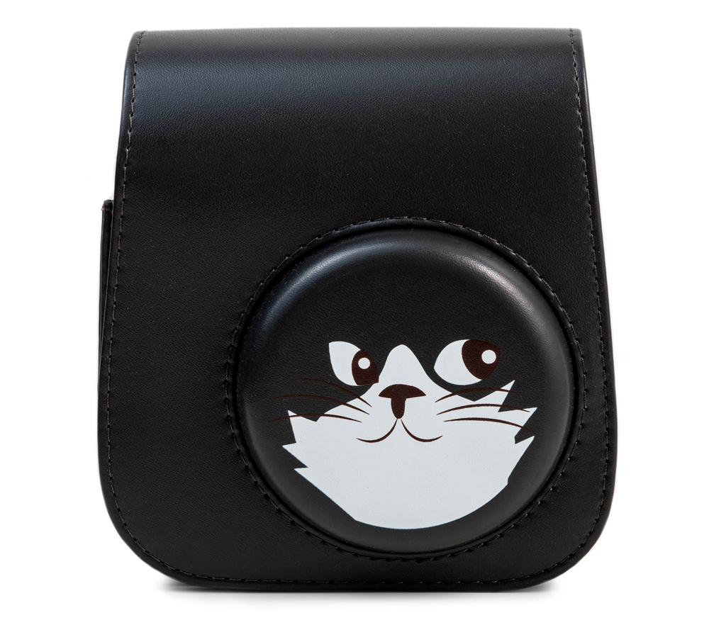 Чехол CAIUL Black Lovely Cat для Instax Mini 11