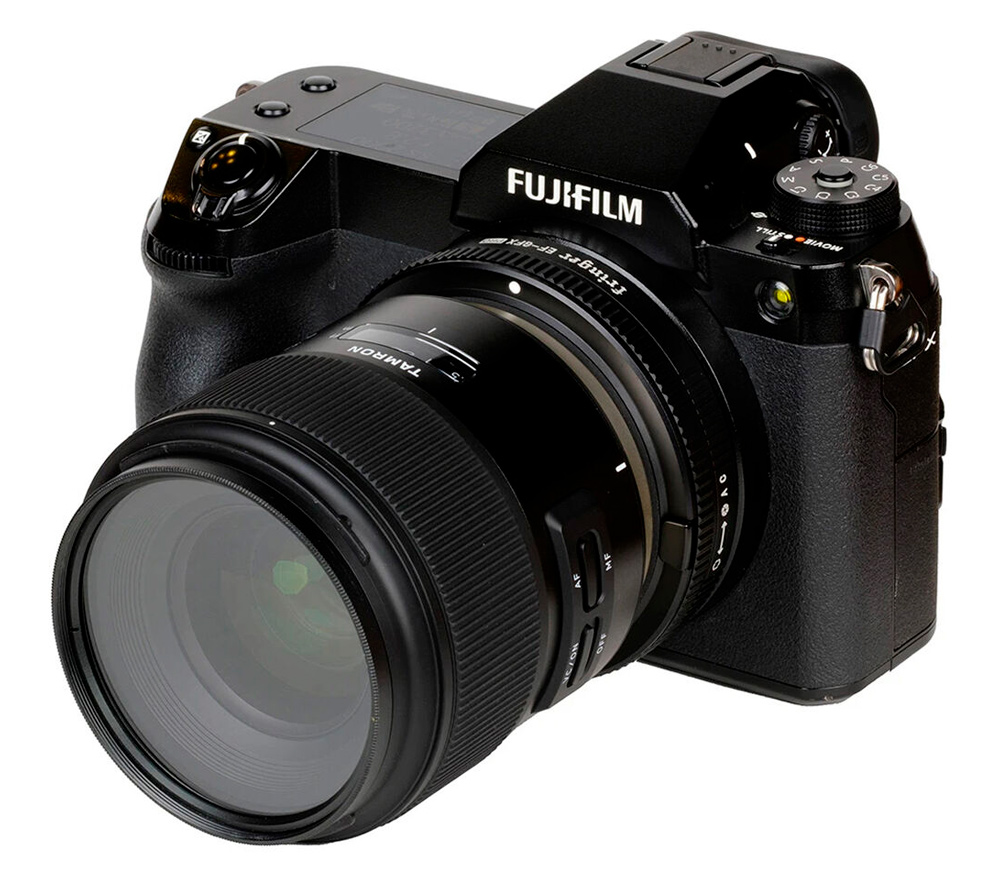 для объективов Canon EF на Fujifilm GFX