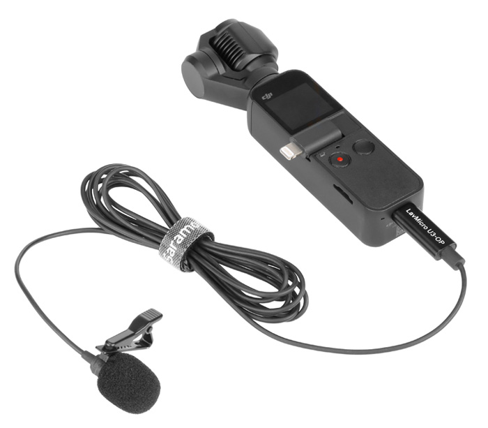 Микрофон Saramonic LavMicro U3-OP петличный, только для DJI Osmo Pocket от Яркий Фотомаркет