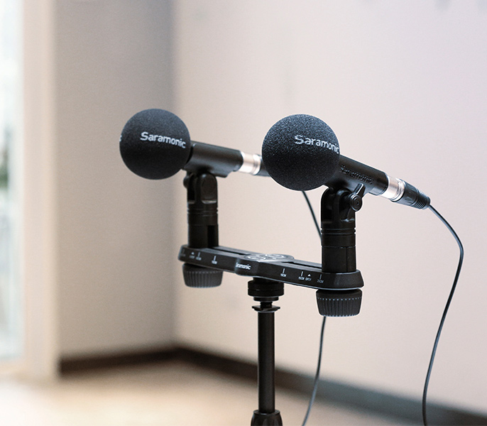 Микрофонная пара Saramonic SR-M500, направленный, 2х XLR от Яркий Фотомаркет