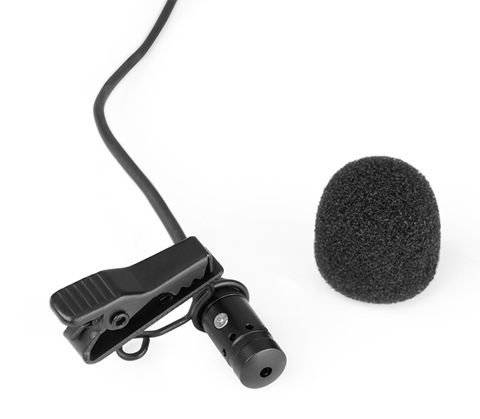 Микрофон Saramonic XLavMic-C, петличный, кардиоидный, XLR
