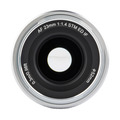 Объектив Viltrox AF 23mm f/1.4 XF Fujifilm серебристый