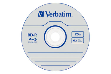 Диск Verbatim BD-R 25Gb 6x Jewel case, 1 шт.