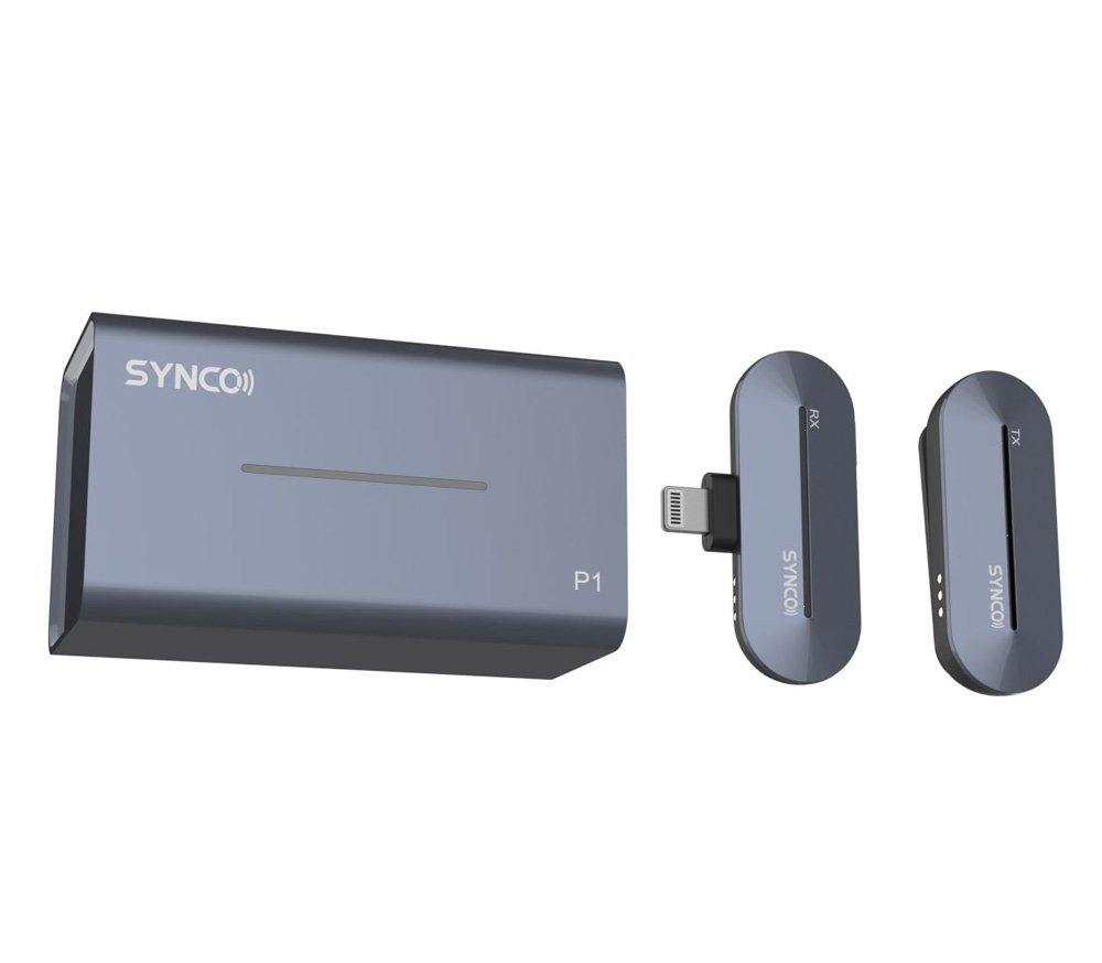 Беспроводной микрофон Synco P1L, 2.4 ГГц, приемник + передатчик, цифровой, Lighting от Яркий Фотомаркет