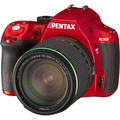 Зеркальный фотоаппарат Pentax K-50 kit + DA 18-135 WR красный
