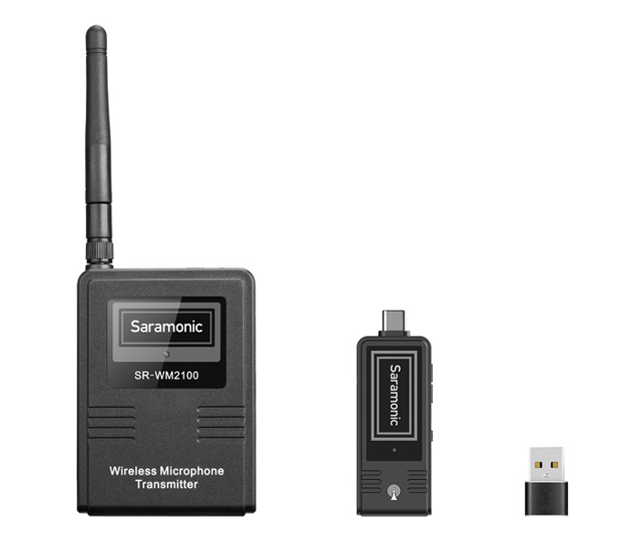 Беспроводная система Saramonic SR-WM2100 U1 (TX + RXU), USB-C