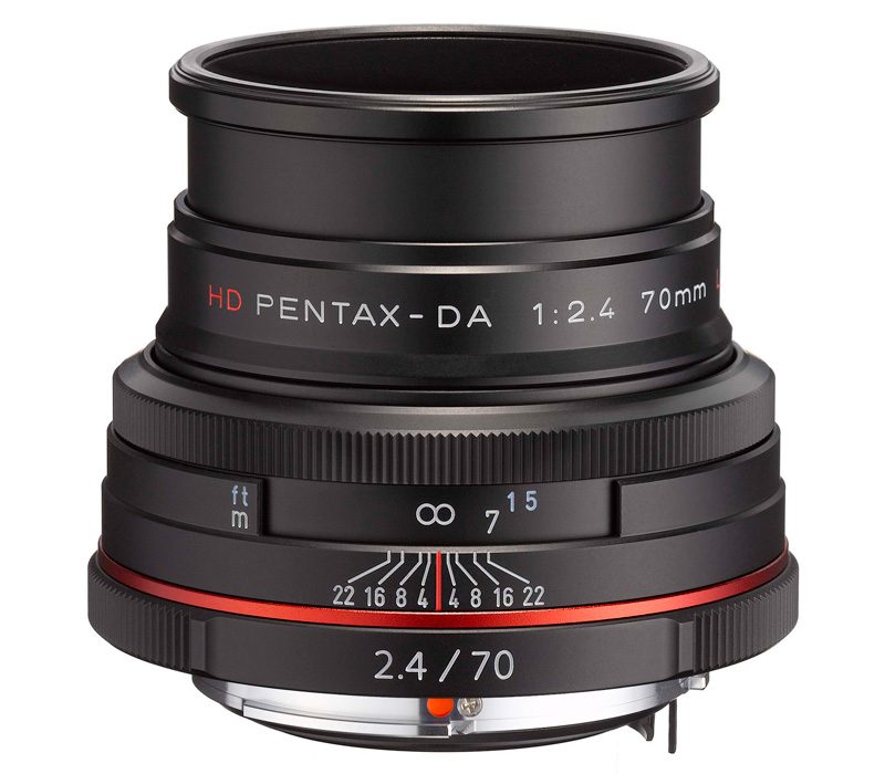 Объектив Pentax DA 70mm f/2.4 Limited HD черный от Яркий Фотомаркет