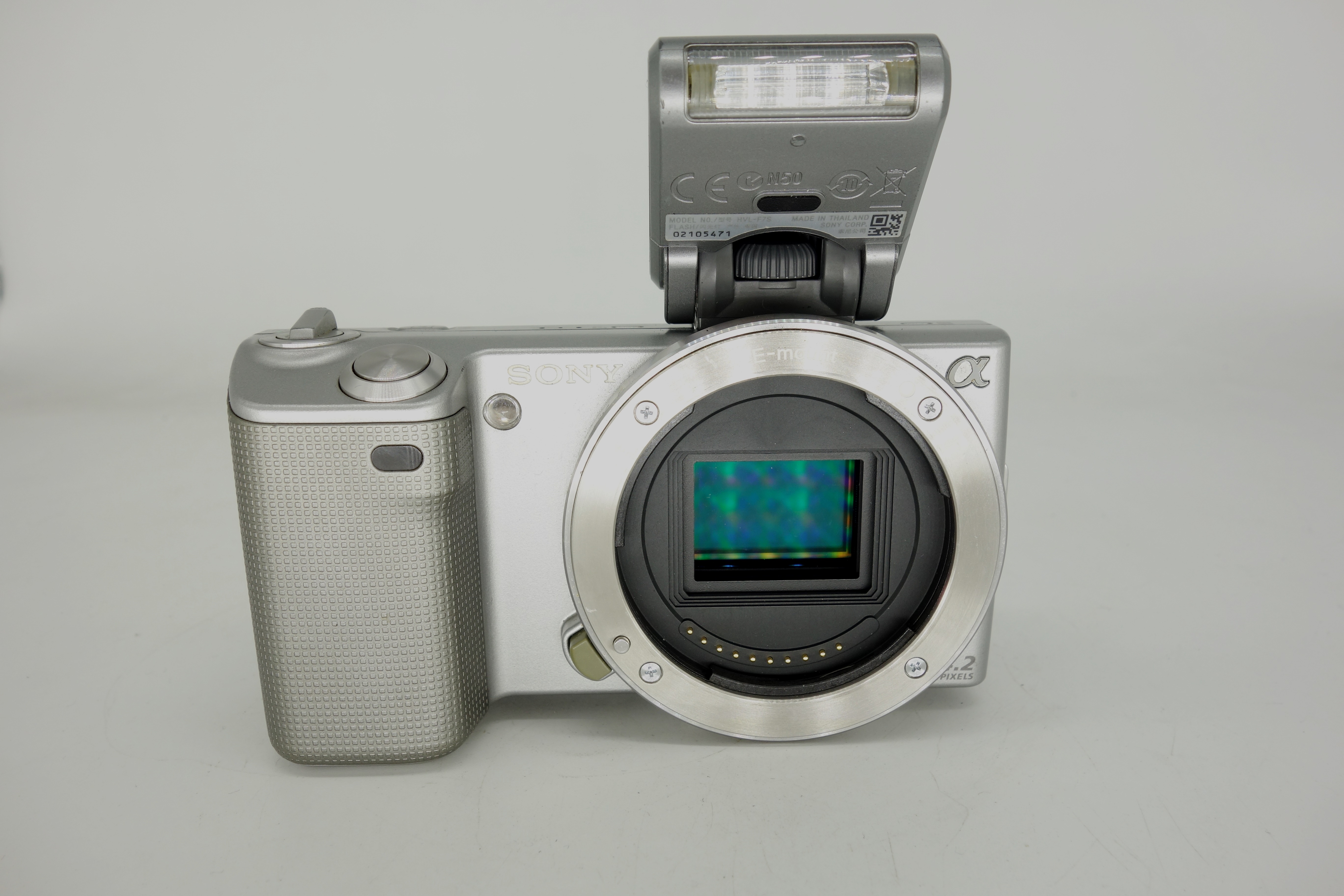 Беззеркальный фотоаппарат Sony NEX-5 Body Silver(б/у, состояние 5-)