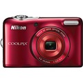 Компактный фотоаппарат Nikon Coolpix L30 красный