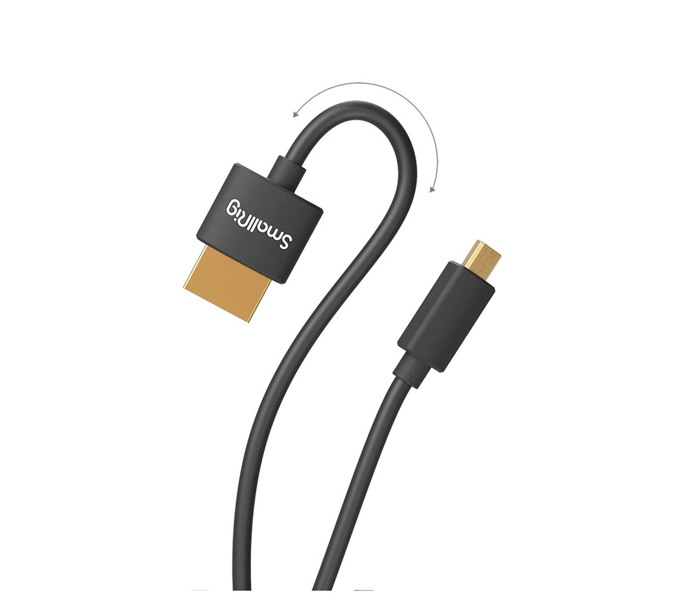 3042, Ultra Slim 4K HDMI Cable (D to A), 35 см