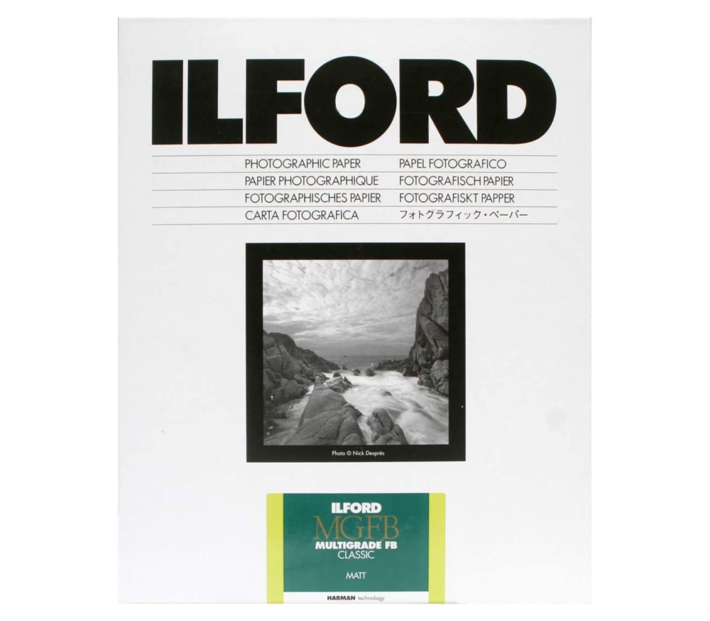 Фотобумага Ilford Multigrade FB Classic 12.7 x 17.8 см, матовая, 100 листов