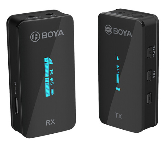 Беспроводная система Boya BY-XM6-S1 (TX+RX), 3.5 мм TRS + TRRS