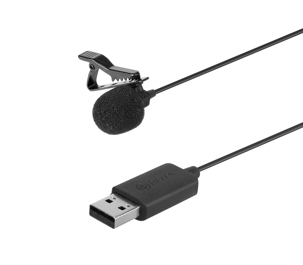 Микрофон Boya BY-LM40 петличный, всенаправленный, USB тип-A от Яркий Фотомаркет