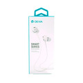 Наушники Devia Smart Series Wired Earphone, белые