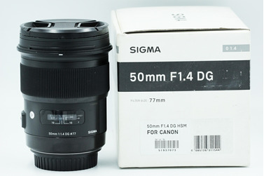 Объектив Sigma AF 50mm f/1.4 DG HSM Art Сanon (б.у. состояние 5-)