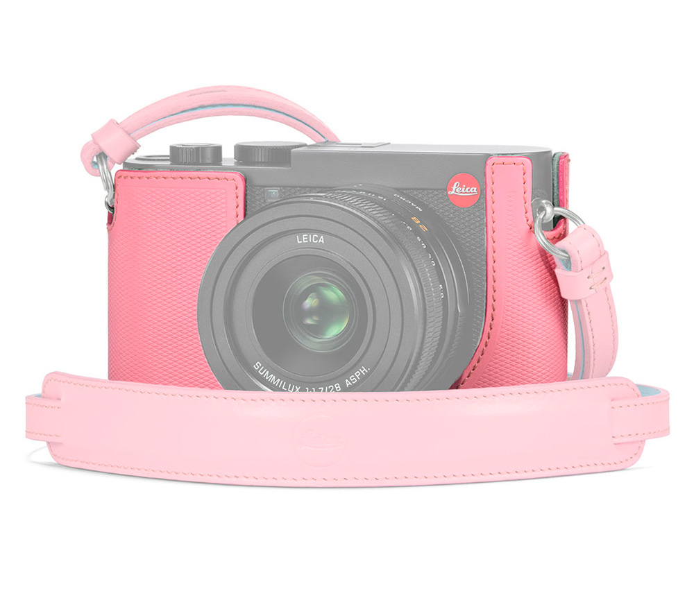 Чехол Leica Protector для Q2, натуральная кожа, розовый