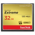 Карта памяти SanDisk CompactFlash 32GB  Extreme 120 MB/s (SDCFXS-032G-X46)