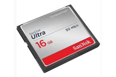 Карта памяти SanDisk CompactFlash 16GB  Ultra 50 Mb/s (SDCFHS-016G-G46)