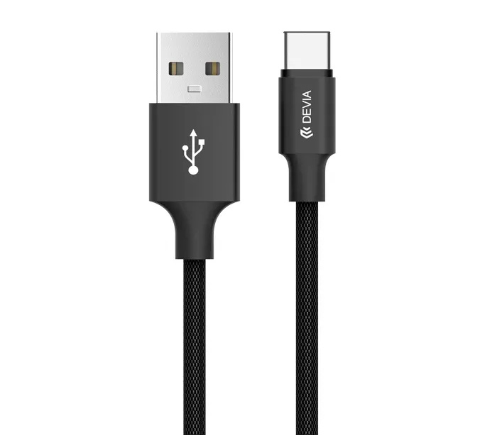 Pheez USB Type-C, 1 м, черный	