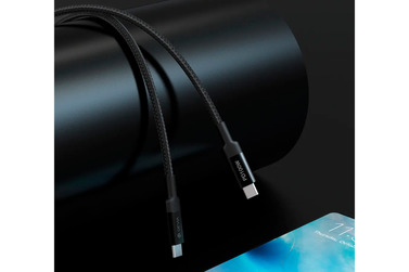 Кабель Devia extreme speed USB Type-C 100W, черный