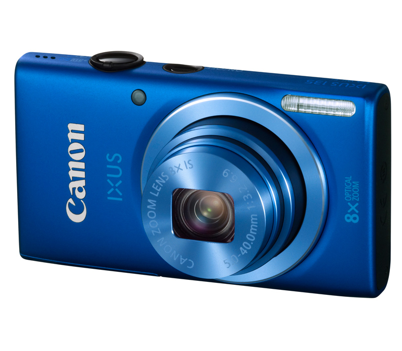 Компактный фотоаппарат Canon IXUS 135 blue