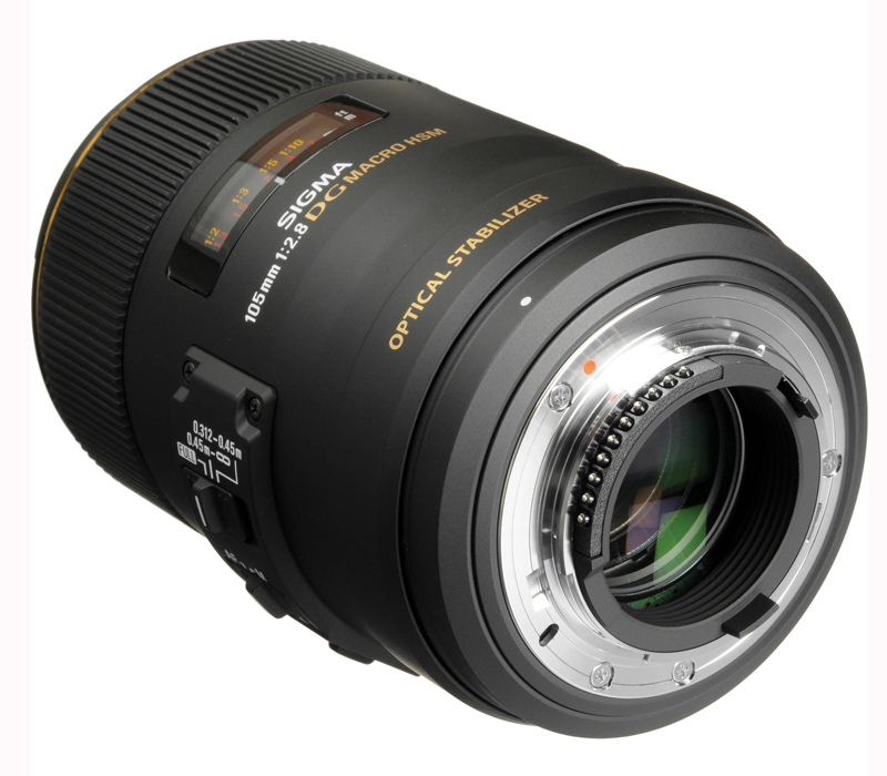 Объектив Sigma 105mm f/2.8 EX DG OS HSM Macro Nikon от Яркий Фотомаркет