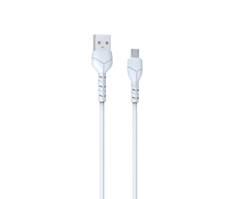 Кабель Devia Kintone Cable For Micro USB V2, белый