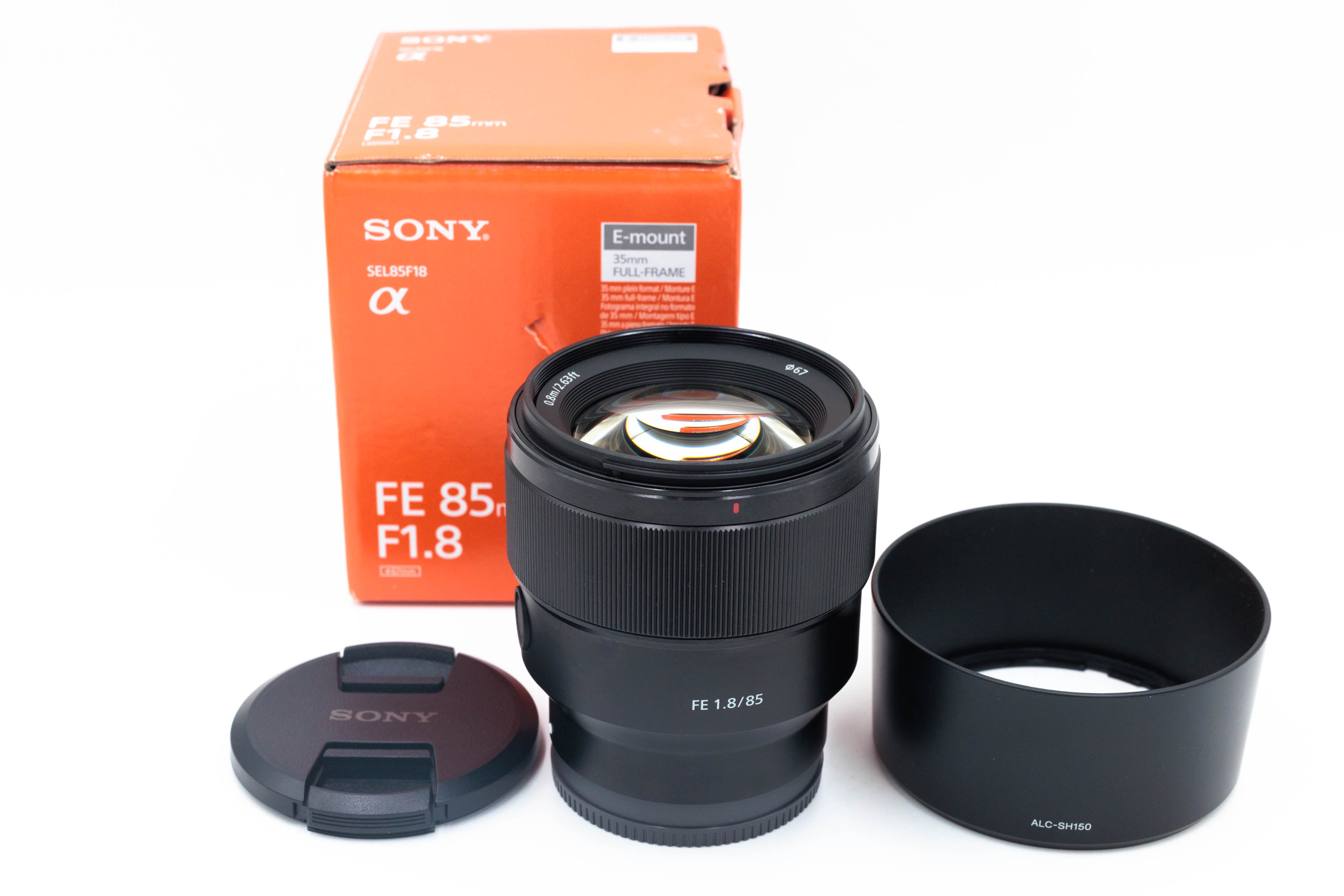 Объектив Sony FE 85mm f/1.8 (SEL85F18) (б.у состояние 5)